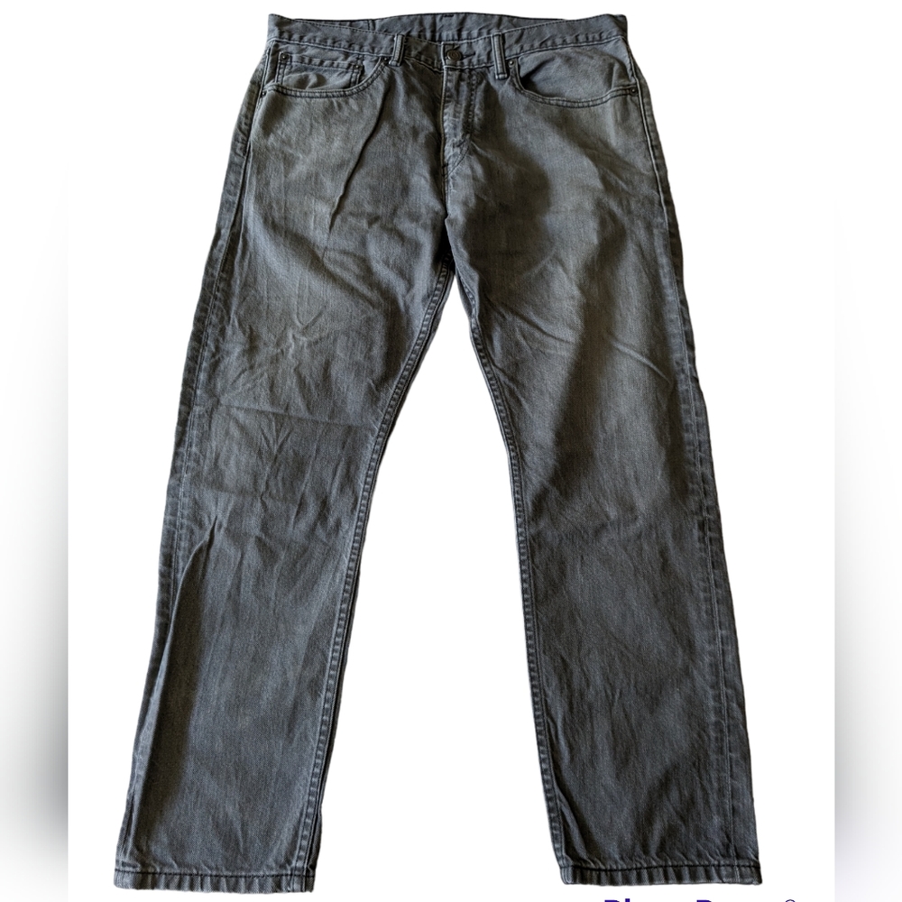 Men's Gray Levi's 508 regular tapered fit denim jean